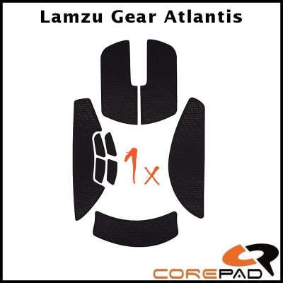Corepad Soft Grips Grip Tape BTL BT.L Lamzu Atlantis Superlight WirelessCorepad Soft Grips Lamzu Atlantis Superlight Wireless OG V2 4K